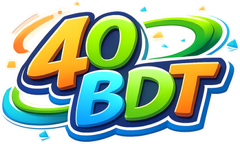 40 bdt বাংলা লোগো